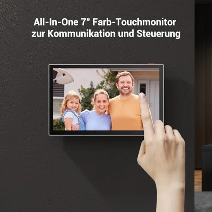 EZVIZ HP5 Video-Gegensprechanlage 17,8 cm (7") Schwarz, Silber - Schlankes Design, umfangreiche Funktionalität, einfache Installation – Bild 4