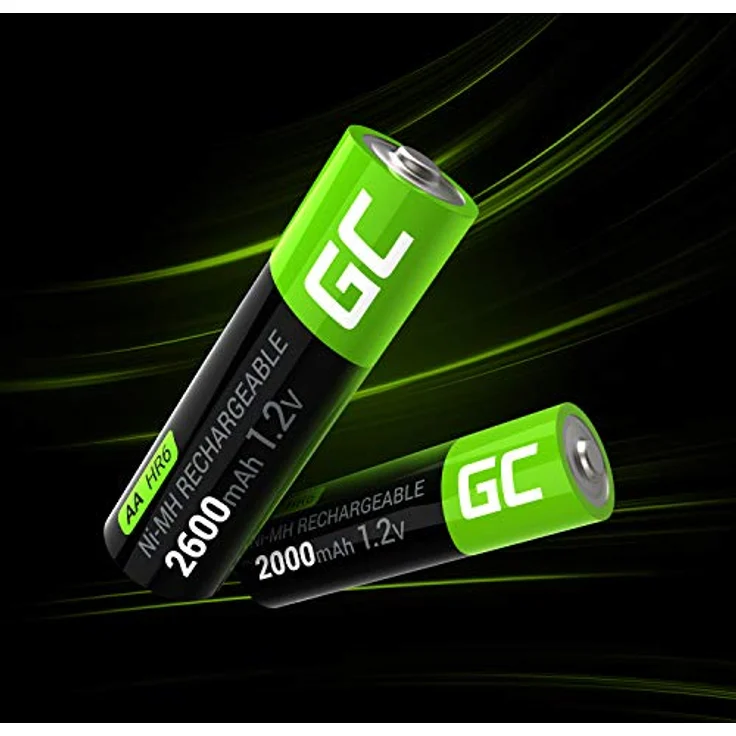 Green Cell HR6 Mignon (AA)-Akku NiMH 2000 mAh 1.2V 2St. – Bild 10