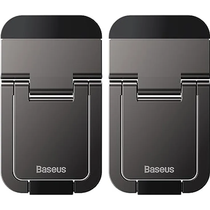 Baseus Laptop-Ständer, verstellbarer Ergonomischer Tischständer für MacBook Pro/Air, 10-17 Zoll, Grau, mit guter Wärmeableitung und tragbarem Design