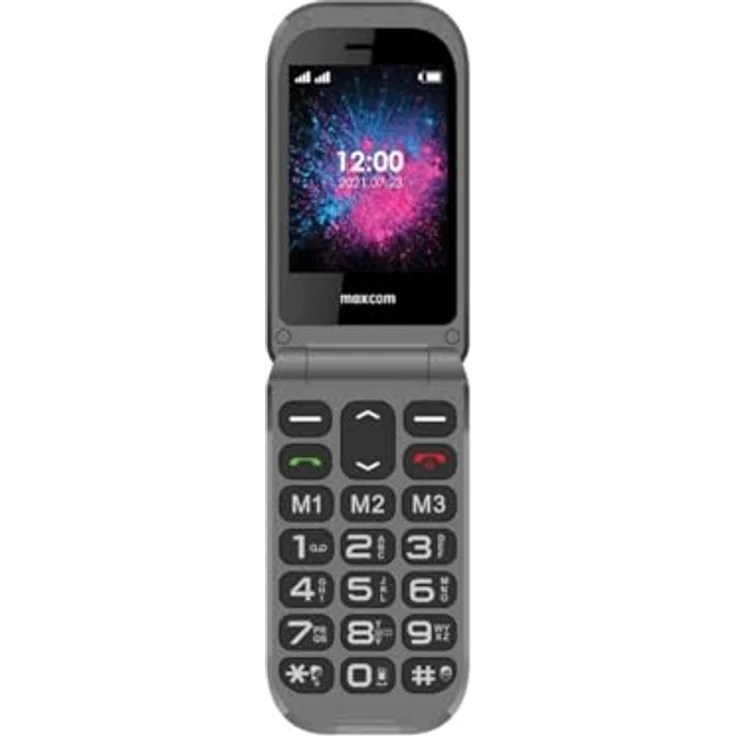 Maxcom GSM Comfort Senior MM827 48+64MB Black, Seniorenhandy mit SOS-Funktion und 7,1 cm Display – Bild 5