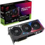 Asus ROG Strix GeForce RTX 4070 SUPER Grafikkarte (12 GB, GDDR6X) in Mehrfarbig