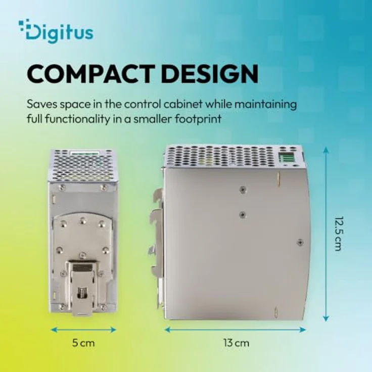 DIGITUS DN-PWR-STD-24048, Industrienetzteil 240 W, 48 V, lüfterlos, kompakt für DIN-Schienen, Schutzmechanismen – Bild 4