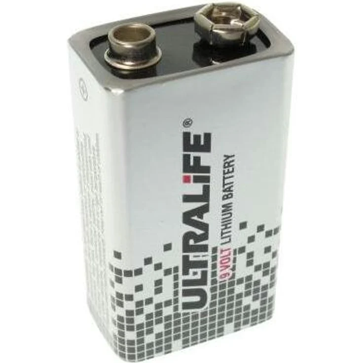 Ultralife - U9VL-J / SLM9V / CR9V - 9 Volt 1200mAh Lithium-Mangandioxid – Bild 3