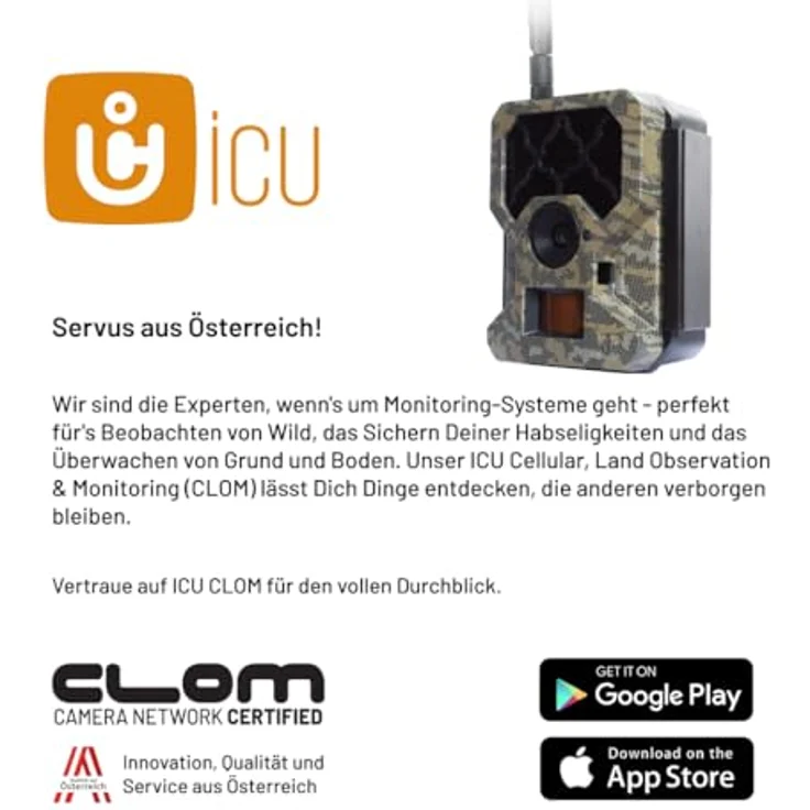ICUserver CLOM Cam-S, Wildkamera mit 0,1 Sekunden Auslösegeschwindigkeit, GPS-Tracking und Nachtsichtfunktion – Bild 10