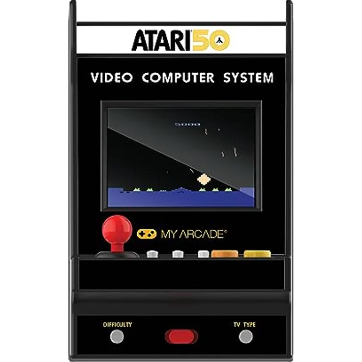 My Arcade Nano Player, Atari 75 Spiele Konsole mit 4,5 Zoll Farbdisplay und Lautstärkeregelung – Bild 2