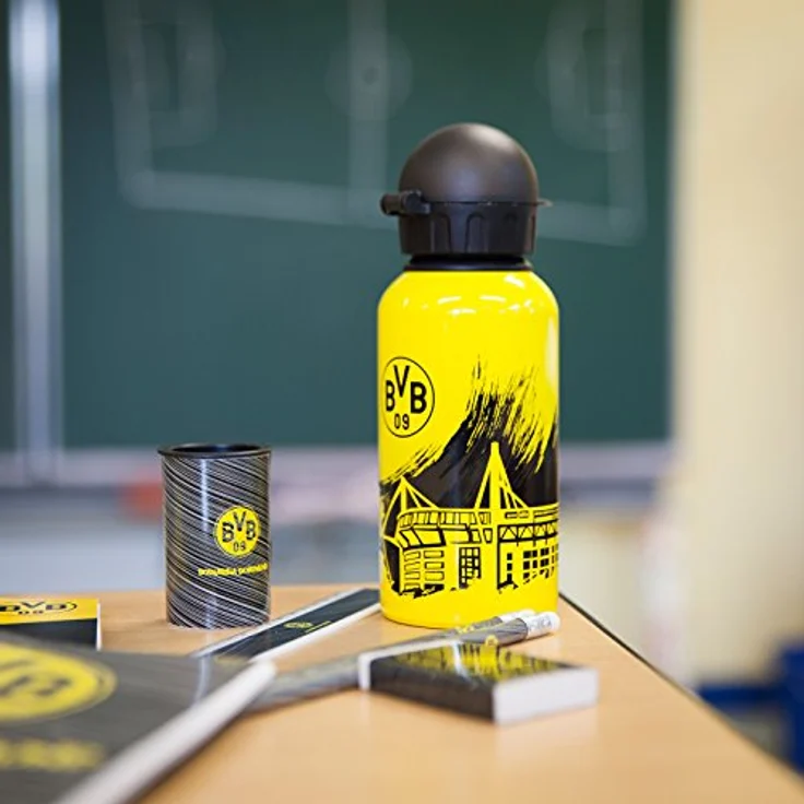 BVB 9404100 Mousepad rund schwarz/gelb – Bild 4