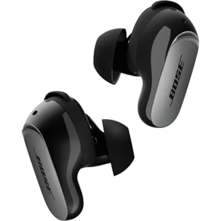 Bose QuietComfort Ultra Earbuds 2nd Gen, Wireless In-Ear-Kopfhörer mit Rauschunterdrückung und Bluetooth, schwarzes Design