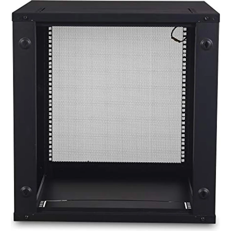 APC NetShelter WX 12U Wall-Mount Enclosures, Serverschrank für 19 inch Hardware (10.87 HE), Schwarz – Bild 3