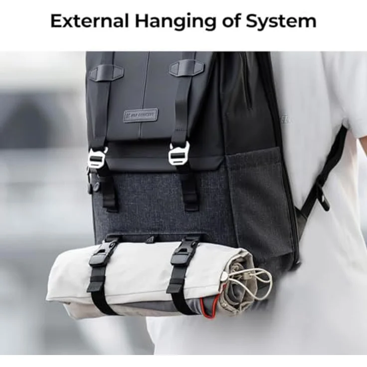 K&F Concept Beta Fotorucksack, 20 l, Kameratasche in Schwarz mit robustem Design und Diebstahlsicherung – Bild 7