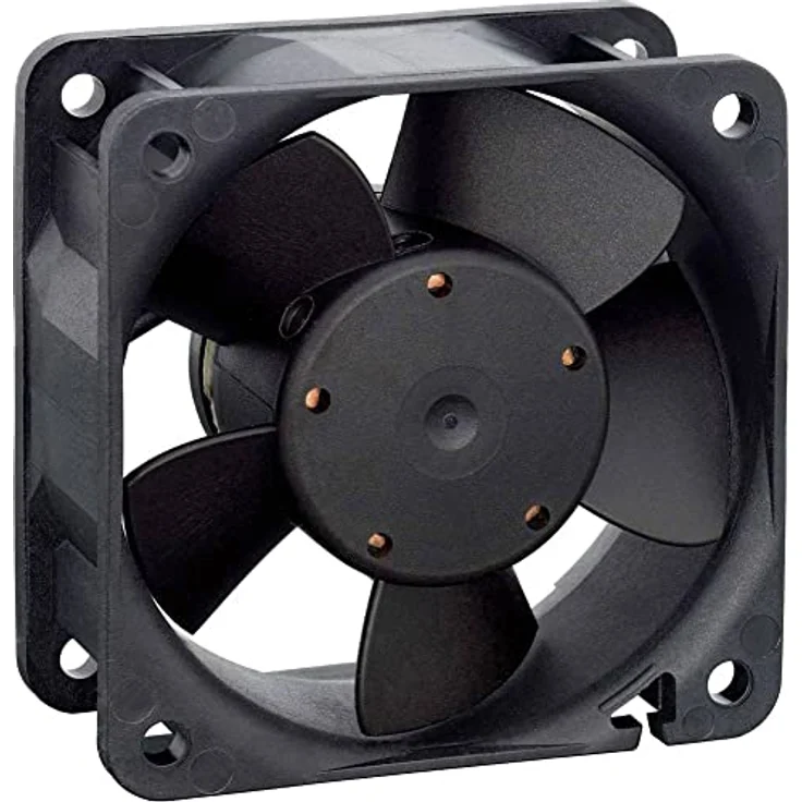ebm-papst 612 N/2 GML-096 Axiallüfter, 12 V/DC, 23 m³/h, robust, 60 x 60 x 25 mm – Bild 1