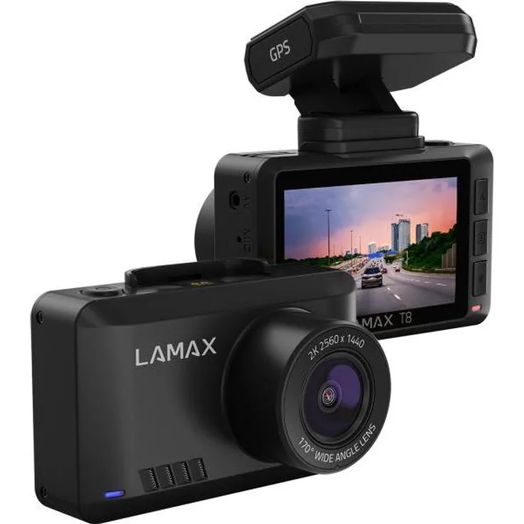 Lamax T8, Dashcam mit eingebautem Mikrofon, schwarz