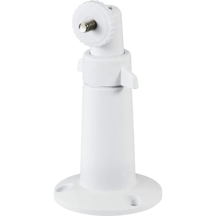 Sygonix SY-6417716 Kamerahalter, verstellbar und um 360° drehbar, weiß, für Wand- und Deckenmontage