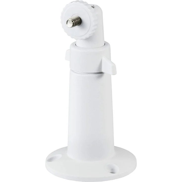 Sygonix SY-6417716 Kamerahalter, verstellbar und um 360° drehbar, weiß, für Wand- und Deckenmontage