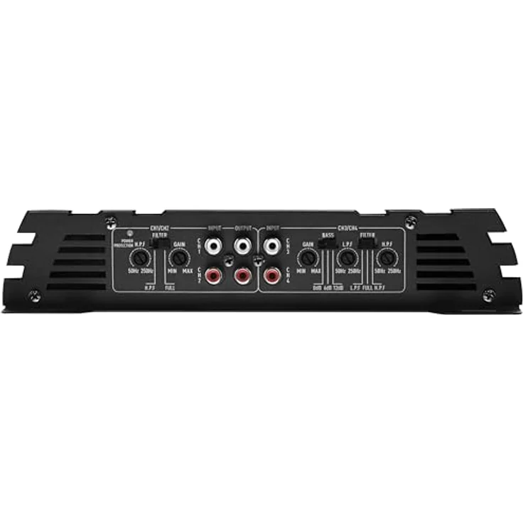 Crunch GPX 1000.4, 4 Kanal Verstärker mit 4 x 70/125 Watt RMS und Bass Boost – Bild 2
