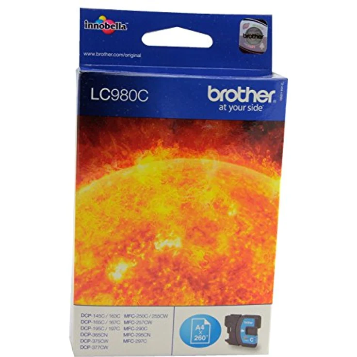 Brother LC-980C Cyan Tintenpatrone (LC-980C) – Bild 2