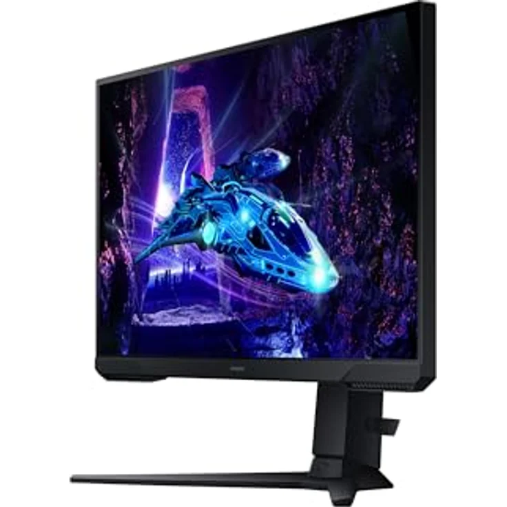 Samsung Odyssey G30D Full HD Gaming Monitor, 24 Zoll, VA-Panel, AMD FreeSync, HDR10, Schwarz – Bild 3