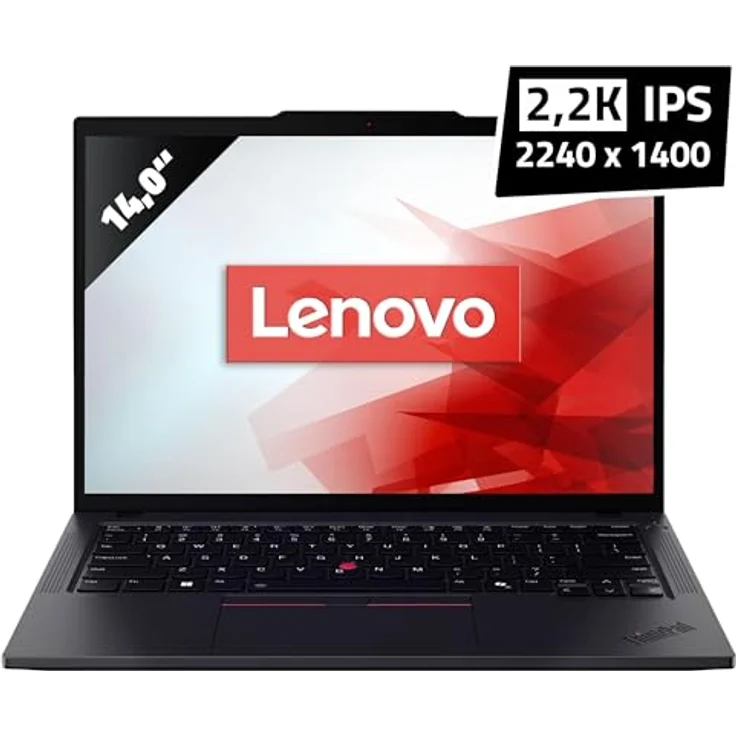 Lenovo ThinkPad T14 Gen 4, 14 Zoll Laptop mit Intel Core i5 1345U @ 4,7 GHz, 16 GB DDR5, 250 GB SSD, 2240 x 1400, Windows 11 Professional, generalüberholt – Bild 1
