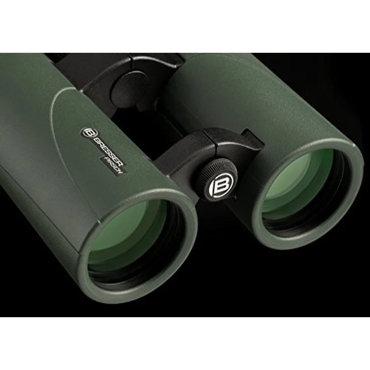 BRESSER Pirsch 10x42 Fernglas, Phasenvergütung, wasserdicht, BaK-4-Glas, Twist-up-Augenmuscheln – Bild 3