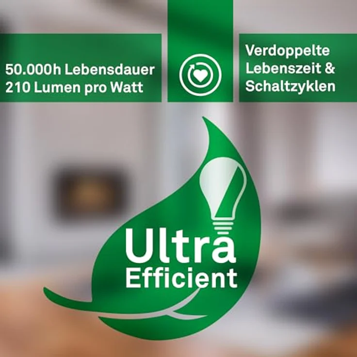 BRILONER - LED Deckenlampe 98cm 21W 4800lm indirektes Licht, flach, Wohnzimmerlampe, 98x20x3 cm, Weiß – Bild 3