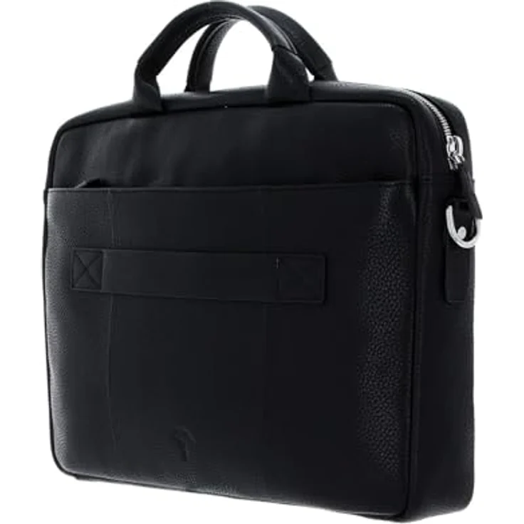 "JOOP! Aktentasche Cardona Pandion Briefbag SHZ1, Leder, mit Laptopfach, Schwarz" – Bild 4