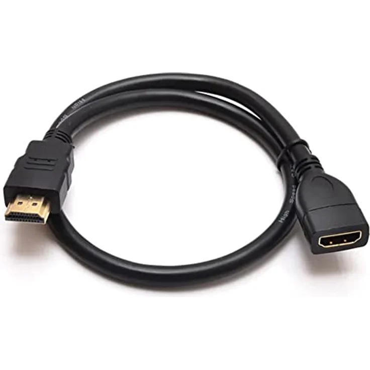 Aukson B40 HDMI Verlängerungskabel 30cm, HDMI Stecker auf Buchse, 1080P Audio-Video-Übertragung, Adapter für TV, Monitor - Flexibles und kompaktes Design, unterstützt Auflösungen bis 1080p – Bild 4