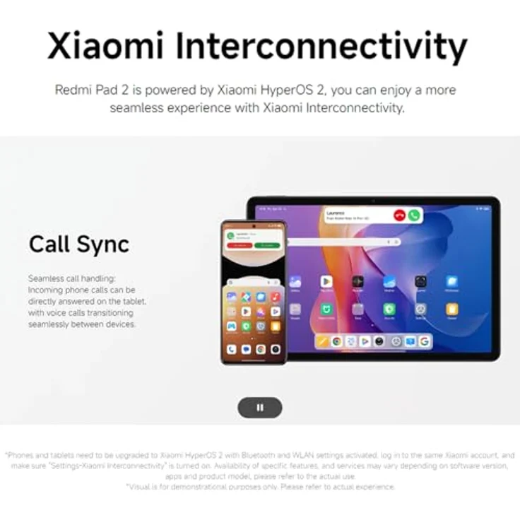 XIAOMI Redmi Pad 2, 11 Zoll Tablet mit 2,5K Display, 4 GB RAM, 128 GB Speicher, Grau, Ladegerät enthalten – Bild 7