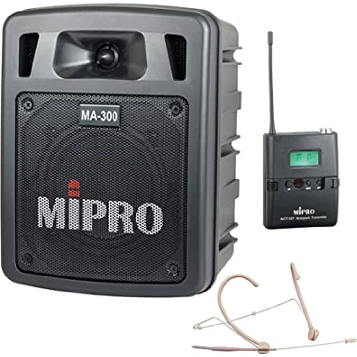 Mipro MA-300 Taschensender mit Headsetmikrofon, Mikrofon – Bild 2
