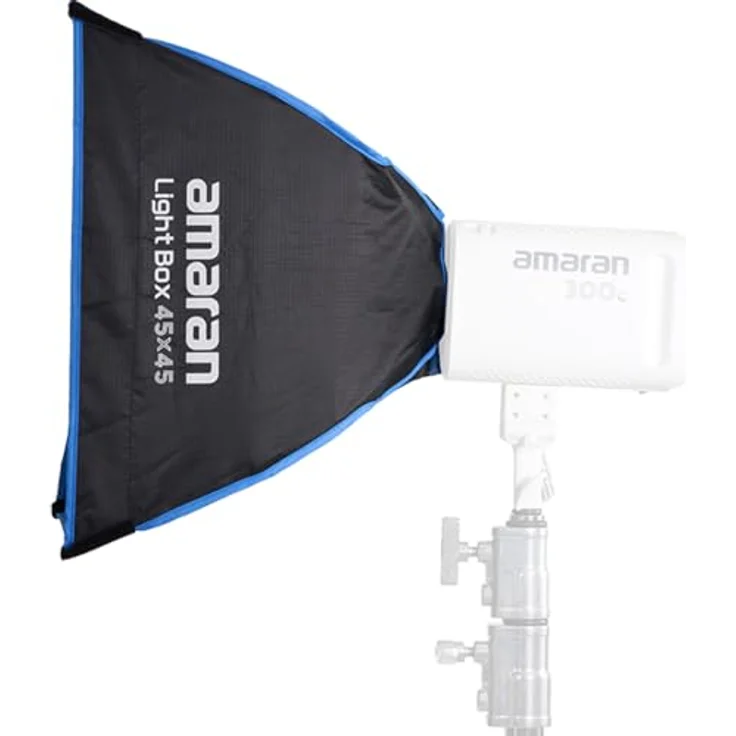 Amaran 18 x 18 quadratische Lichtbox, kompakte Softbox mit Bowens-Mount und One-Snap-Setup – Bild 2