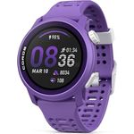 COROS PACE 3 Sportuhr GPS, Dual-Frequency GPS, 17 Tage Batterielaufzeit (Violett Silikon)