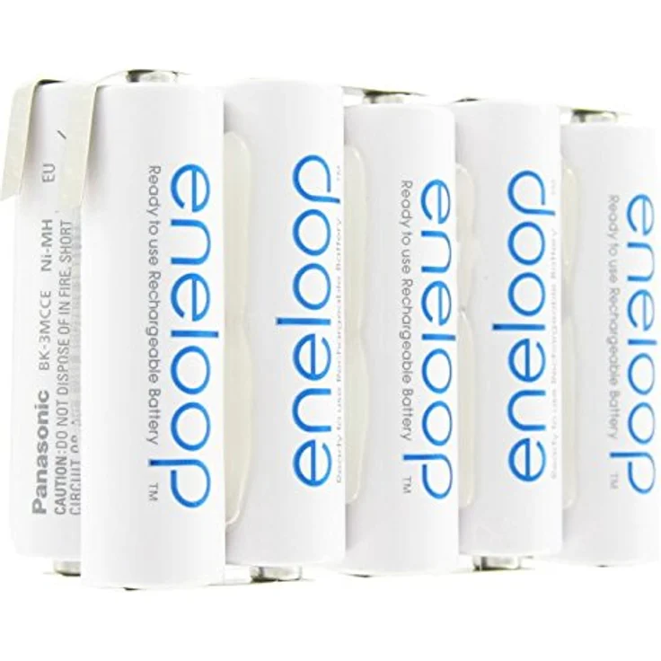 Ring AkkuShop Set-Artikel eneloop 12 Volt AkkuPack BK-3MCCE mit Lötfahnen – Bild 5