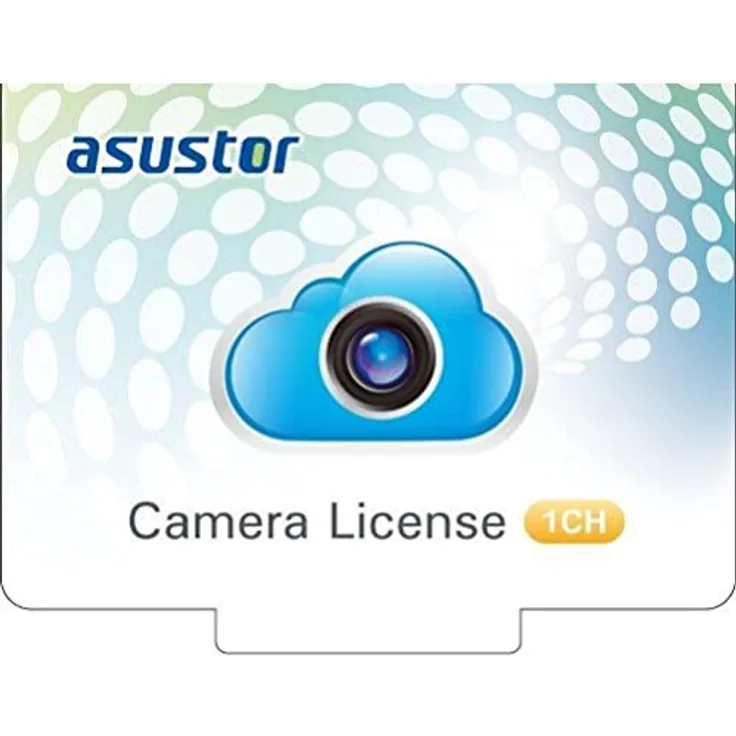 Asustor AS-SCL04 Kameralizenz, 4er Pack für Asustor NAS zur IP Kameraverwaltung bis zu 49 Kameras