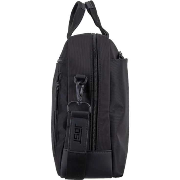 Jost Tallinn Aktentasche 40 cm, mit Laptopfach, schwarz, 100% Polyester – Bild 3