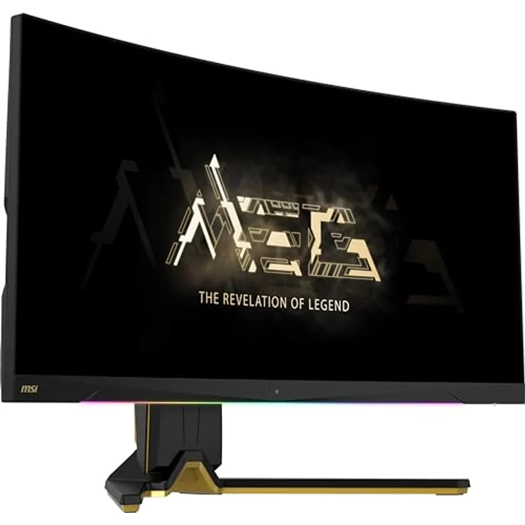 MSI MEG 342C QD-OLED 34 Zoll Curved Gaming Monitor - 175Hz / 0.03ms, 3440 x 1440 Quantum Dot OLED, 99.3% DCI-P3, DisplayHDR True Black 400, KVM, DP 1.4a, HDMI 2.1, USB Type-C – Bild 1