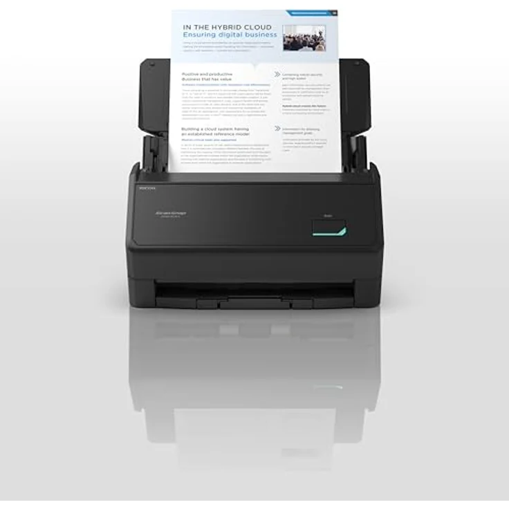 Ricoh ScanSnap iX2400, ADF-Dokumentenscanner mit 600 x 600 DPI, Duplex-Funktion, schwarz – Bild 20