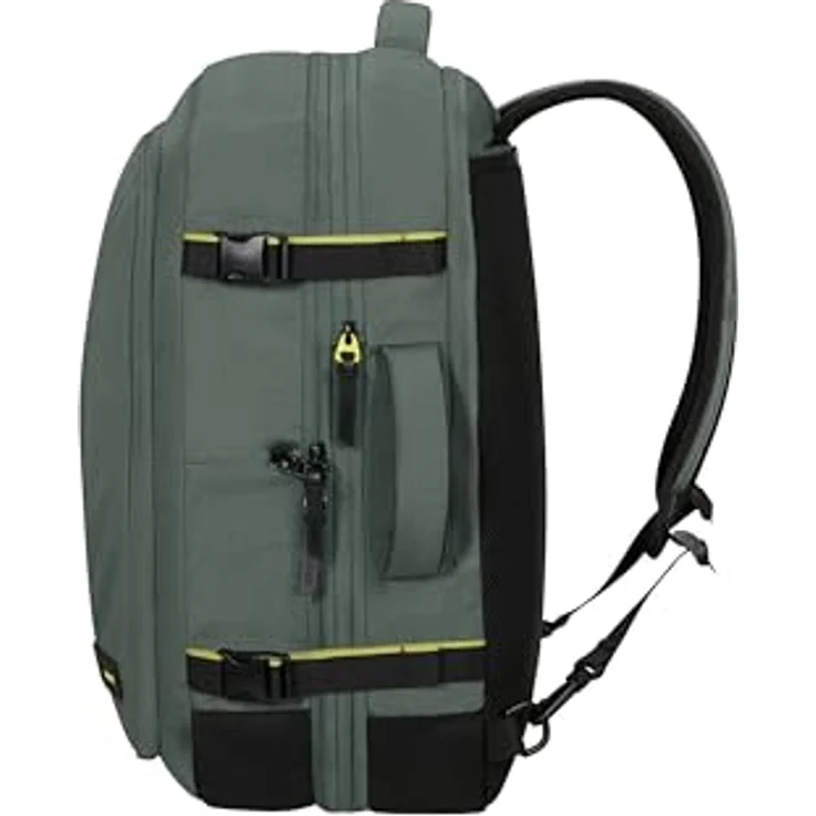 American Tourister Take2Cabin, Erweiterbarer Reiserucksack mit Laptopfach für 17.3", 55cm, 48.5L, Grün (Dark Forest) – Bild 3