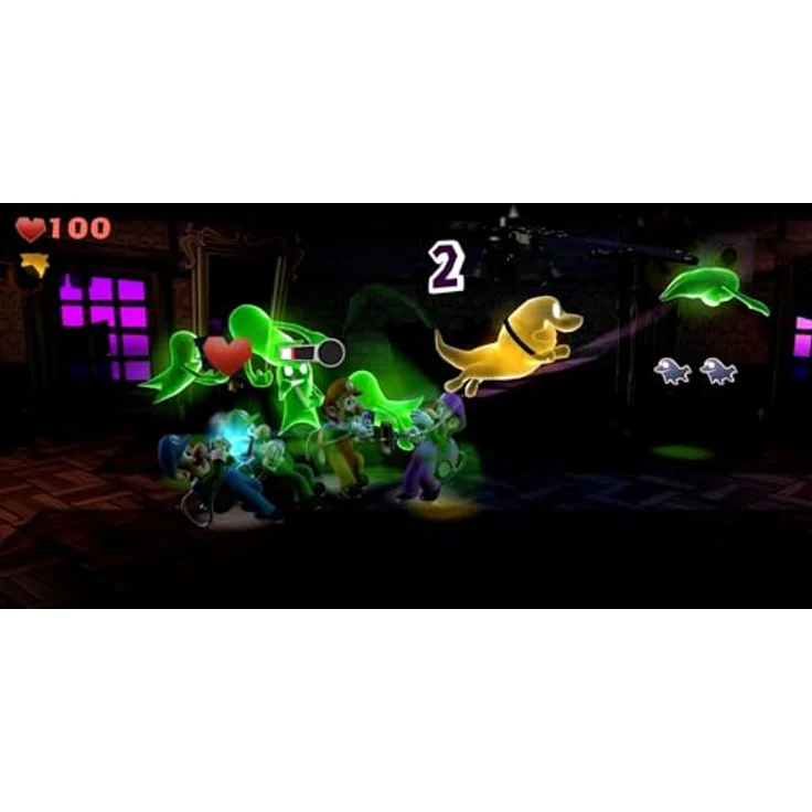 Nintendo Luigi's Mansion 2 HD, Nintendo Switch Game mit überarbeiteten Grafiken und multiplayer-Modus – Bild 4