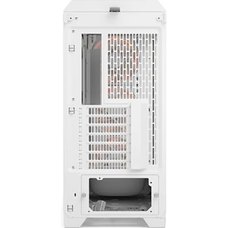 Fractal Design Meshify 3 Ambience Pro RGB White TG Clear Tint, Gaming PC-Gehäuse mit Facetten-Mesh-Front, Gen 2 ARGB Beleuchtung und drei RGB Momentum 14 Lüftern – Bild 4
