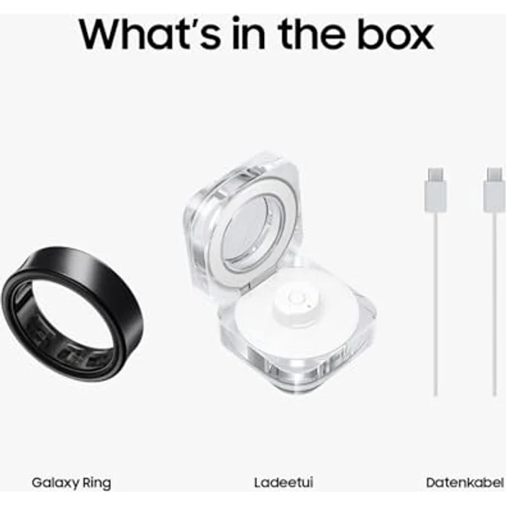 SAMSUNG Galaxy Ring Size 15, 23.8 mm, Smart Fitness-Tracker aus Titan in Titanium Schwarz/Silber/Gold mit AI-gestütztem Gesundheitsmonitoring und 14 Tagen Akkulaufzeit – Bild 10