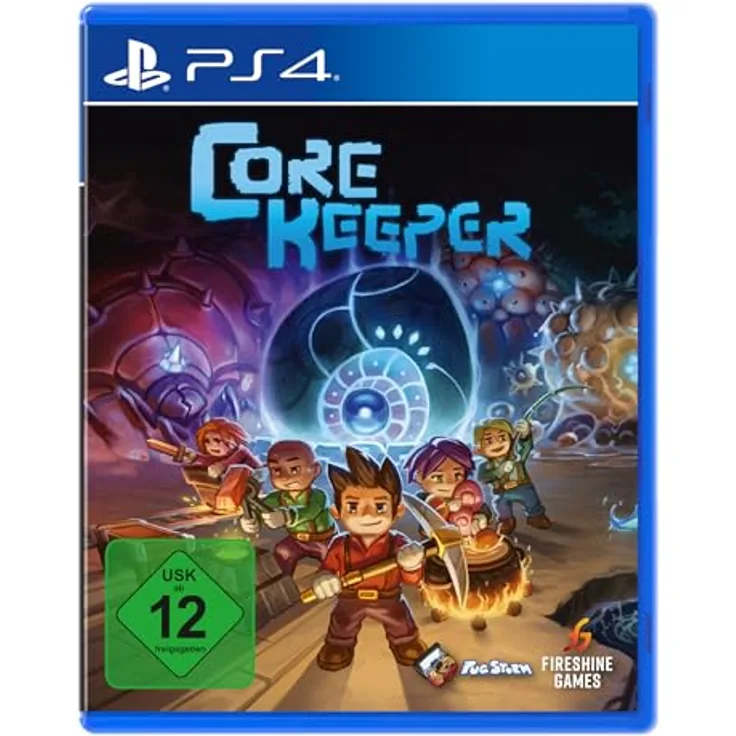 Fireshine Games Core Keeper, PS4-Games - BAUE ROHSTOFFE AB, ENTDECKE EINE URALTE WELT, BAUE, BASTLE & WERDE KREATIV, BEKÄMPFE TITANEN, MIT FREUNDEN ERKUNDEN - Preisvergleich