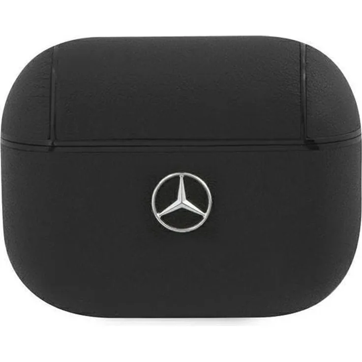 Mercedes-Benz MEAP2CSLBK AirPods Pro 2 cover czarny/black Electronic Line, Kopfhörertasche + Schutzhülle, Schwarz