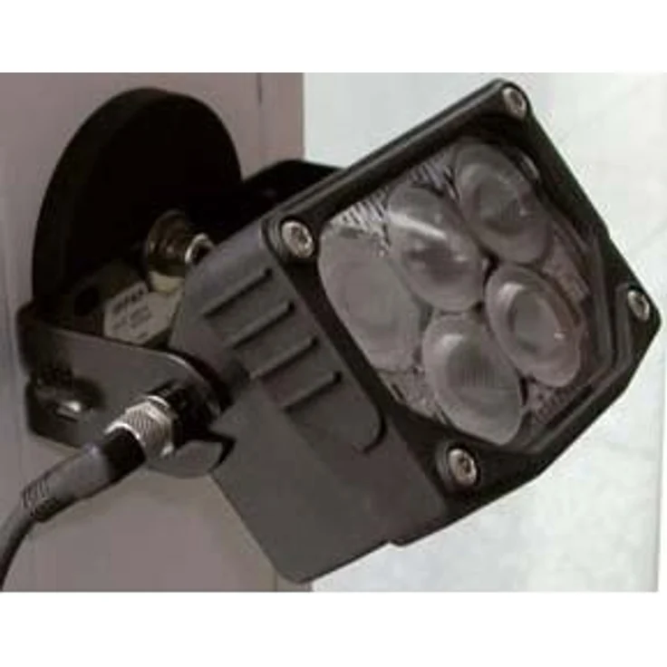 Gifas Electric LED-Strahler SpotLED.SW.5X45 Gr, 5x3W Scheinwerfer mit 750 Lumen, IP67, schwarz