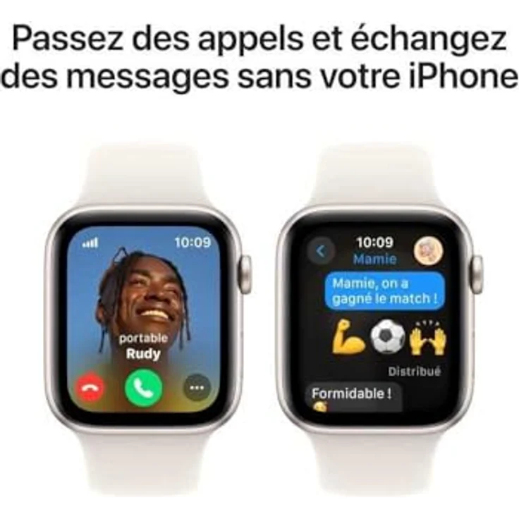 Apple Watch SE (2024) Smartwatch (Watch OS) - Apple Smartwatch mit motivierenden Fitnessdaten und innovativen Features, neue Farben verfügbar – Bild 4