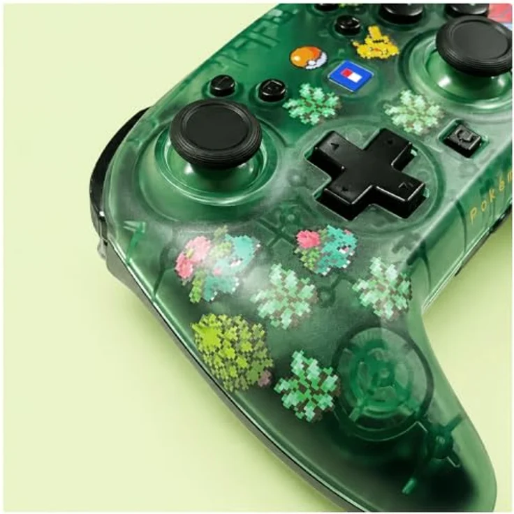 HORI PAD Turbo Wireless Controller - Pokémon Pixel Green - Kabelloser Gaming-Controller mit TMR-Sticks, Bewegungssensoren und bis zu 10 Stunden Akkulaufzeit für Nintendo Switch 2 – Bild 14