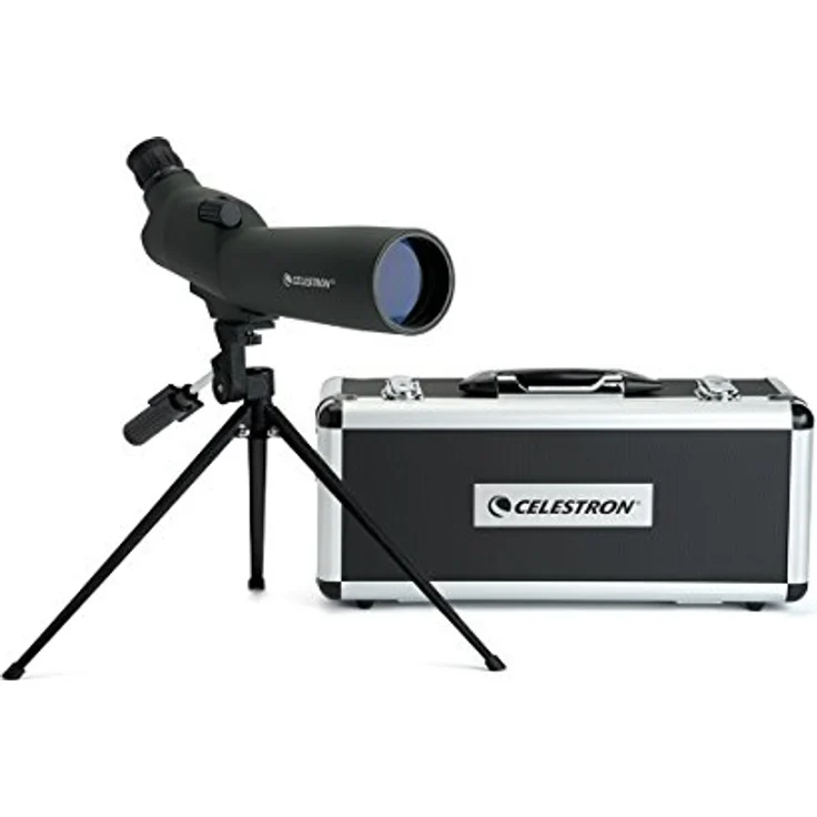 Celestron 52223 60 mm Zoom 45 Grad Spektiv Teleskop – Bild 4