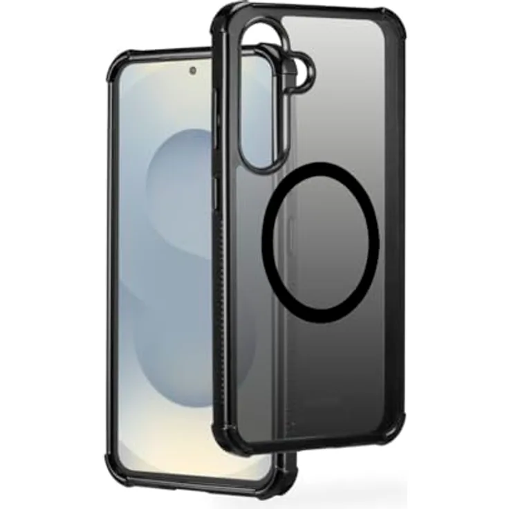 Hama Extreme Protect Cover für Samsung Galaxy S25, magnetische Handyhülle, Schwarz, versandkostenfrei