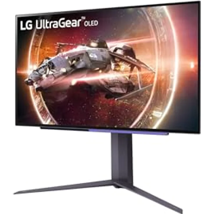 LG UltraGear 27GS95QE-B OLED-Monitor Gaming 27"" QHD @ 240 Hz 1000 cd/m² 1500000:1 DisplayHDR 400 True Black 0,03 ms, Schwarz – Bild 4