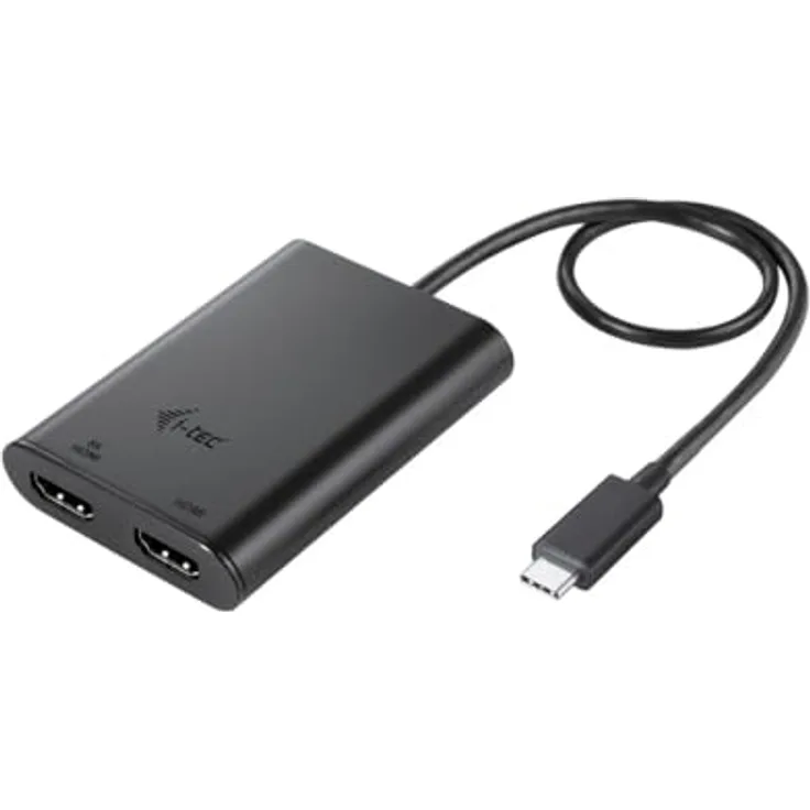 i-tec HDMI Adapter C31DUAL4K60HDMI schwarz