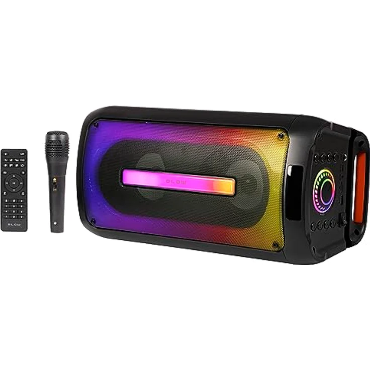 Blow Tragbarer Bluetooth-Lautsprecher 30-391# Schwarz, Mehrfarbig, Maße: 26 x 46 x 24 cm – Bild 2