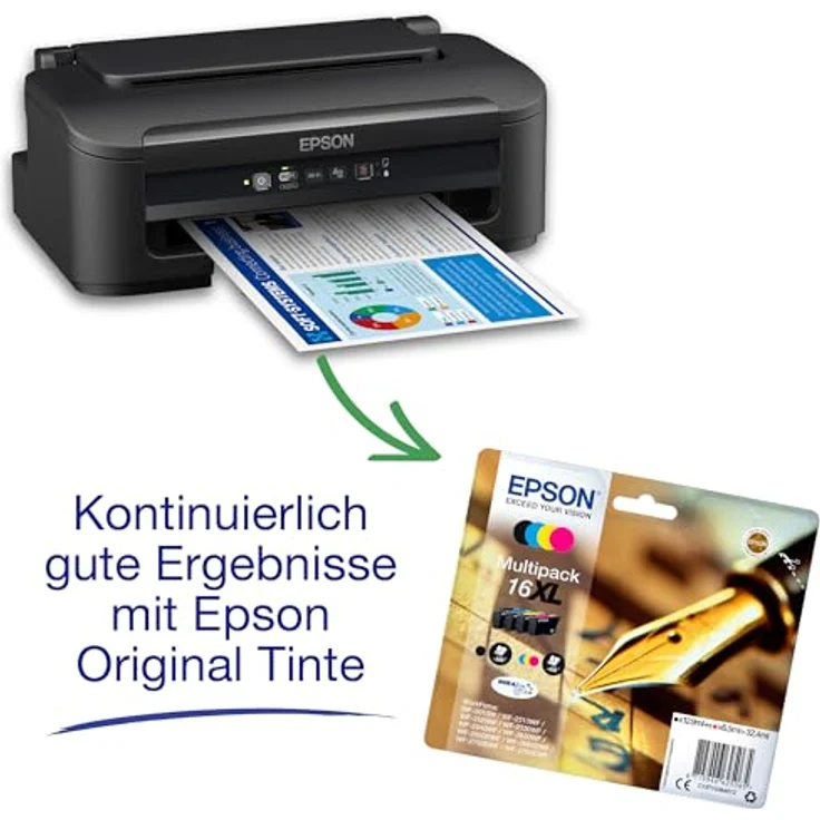 Epson Workforce WF-2110W Inkjet Multifunction Printer Color 10ppm A4 (P) – Bild 6