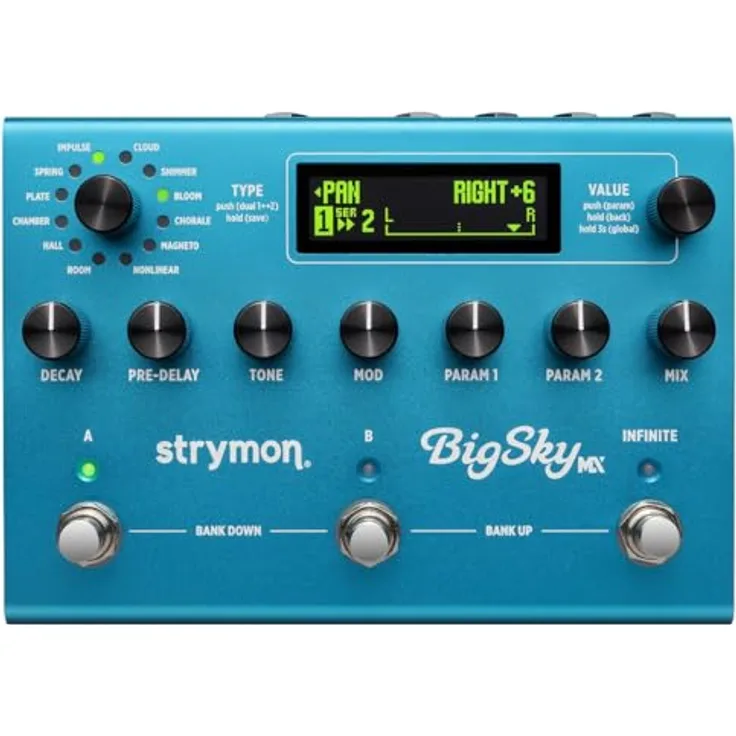 Strymon Big Sky MX - Effektgerät für Gitarren mit Delays/Echos/Reverb